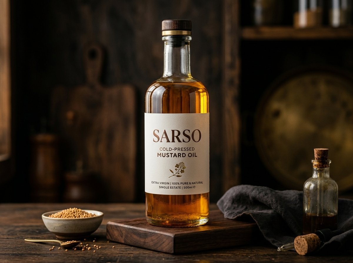 Cold-Pressed Mustard Oil